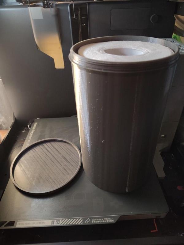 Parametric Easy Screw Top Container Maker, FreeCAD Generator, Larger