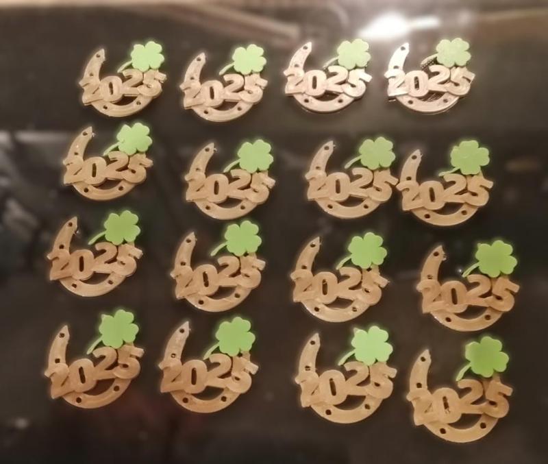 horseshoe happy new year 2025