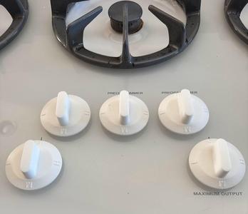 GE Cooktop JGP636WEV6WW / WB03K5312 knob
