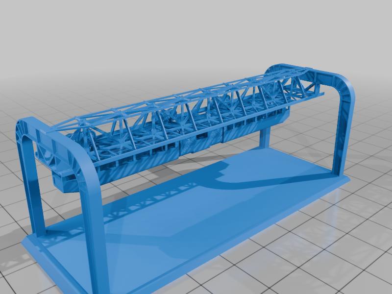 Wuppertaler Schwebebahn Miniature for SLA Printing