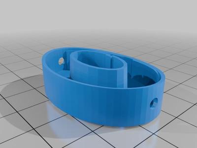 Adult size pacifier parts.
