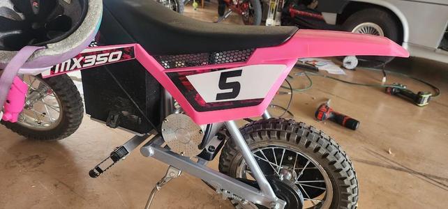 Razor MX350 Motor Adapter Plate for MY1020 Motors