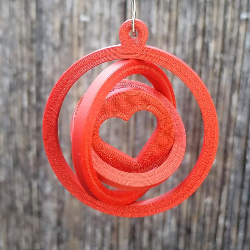 Little Gyroscope Christmas Balls