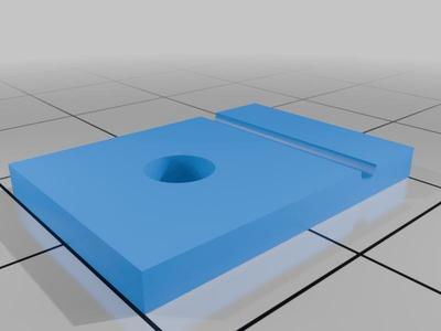 Model Railway Remote Point Control Rod Supports