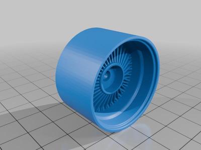 One hundred spoke wheel