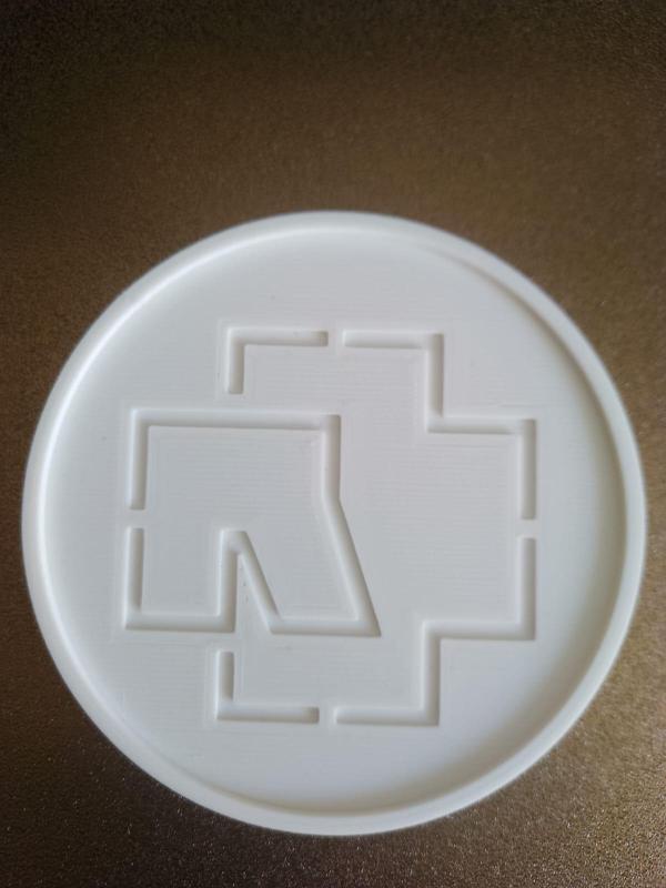 sous verre Rammstein