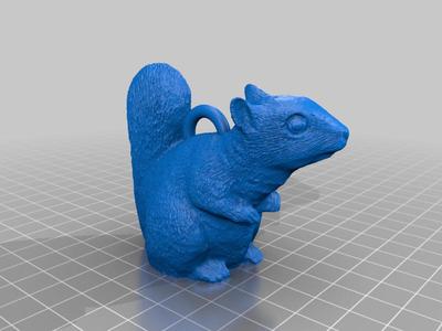 Squirrel with hook (ornament)