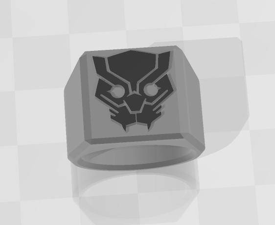 bague panthère (panther ring)