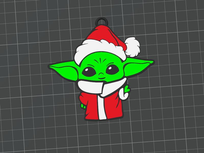 Grogu Christmas Ornament