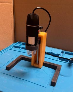 USB microscope stand