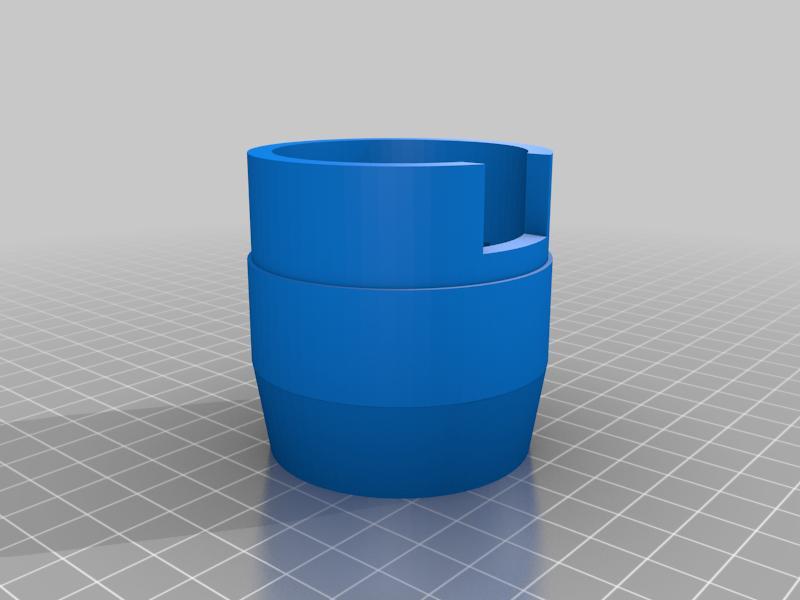 Cover for a forty-year-old speedometer. Used in a Simson motorcycle.