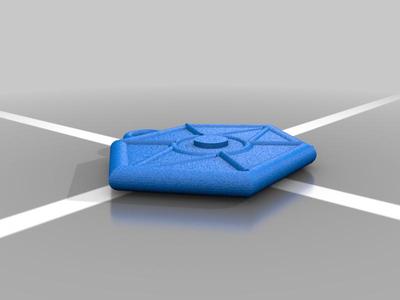 the last guardian eye glass pendant