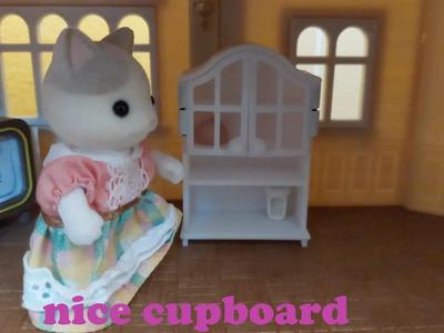 Cupboard Sylvanian families compatible 