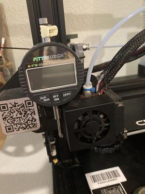 Ender 3 bed leveler Harbor Freight dial indicator