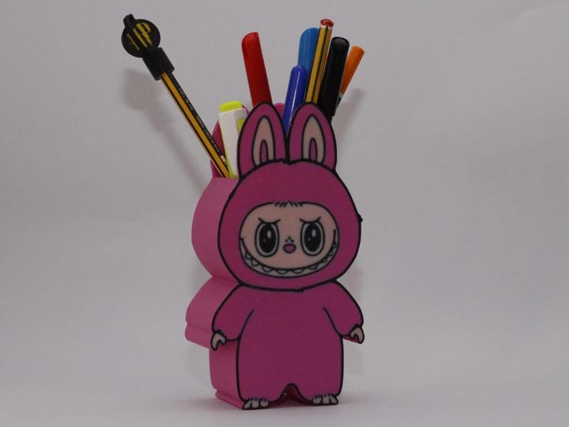 Labubu pencil holder