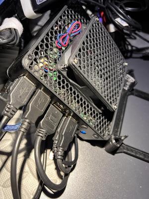 Topton N100 80mm Fan Adapter