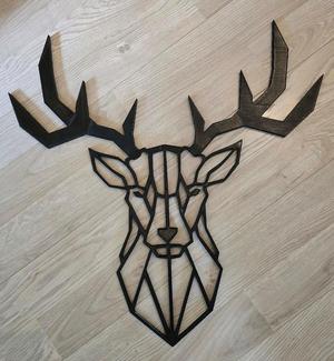 DEER Wall Art, 65 x 67 cm