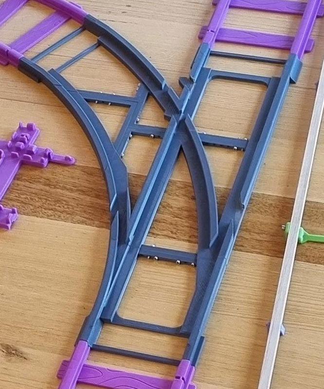 Set of Points - Kiddieland RideOnTrain Track