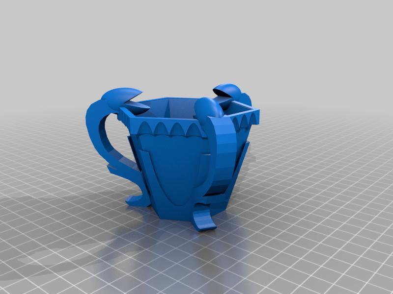 TriWizard Cup - 2 parts for easy printing