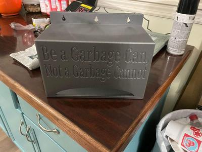 Decorative Trash Bag Holder