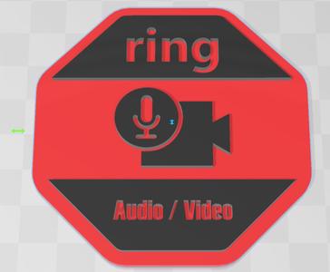 Ring Doorbell Sign