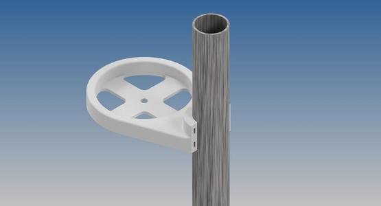 Netatmo Halter für Regen- und Windsensor / Netatmo holder for rain- and windsensor