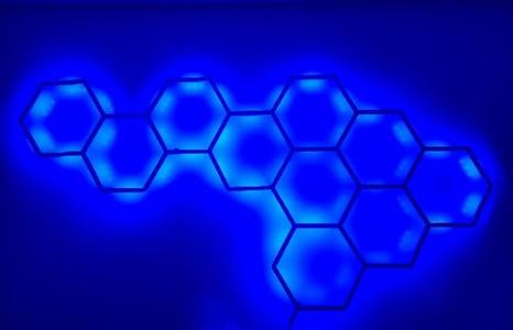 Hexagon Wall Lamp
