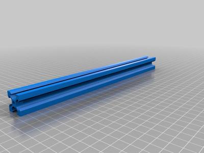 2020 extrusion 250mm long [REMIX]