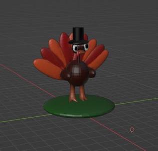 Top Hat Turkey Tom