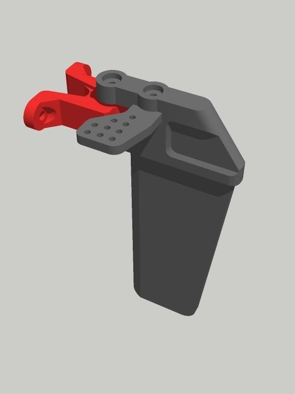 Rudder for R/C boats, ship