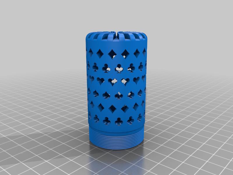 Airsoft Poker Silencer for Acetech Brighter C and other