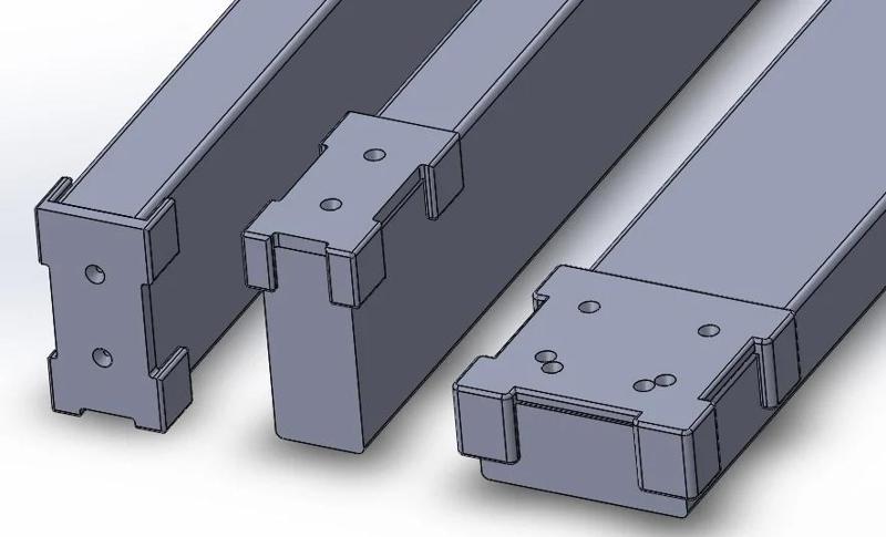 45x95mm Drill & assembly template