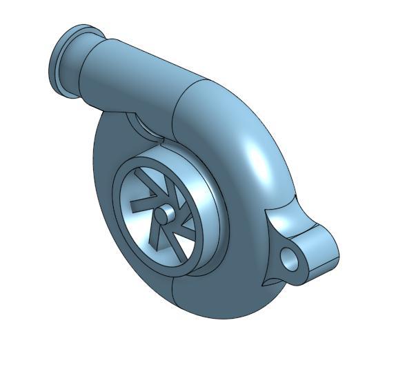 Turbo charger key chain