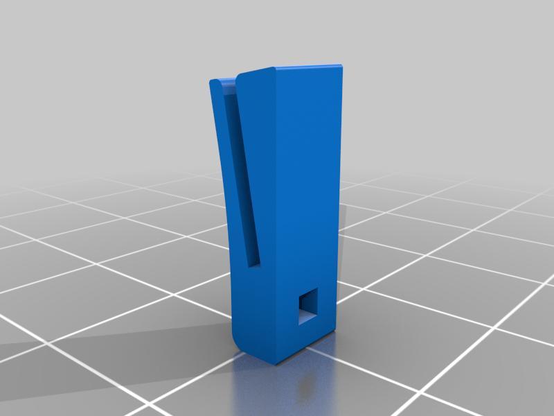 LED strip wall mount