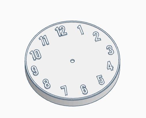 Clock, Simple Design