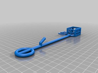 manual feeder for aquarium fish with frozen food