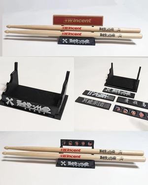 BAND-MAID Akane Signature Drumsticks Displaystand