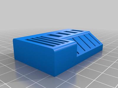 Ikea skadis pegboard usb sd holder remix