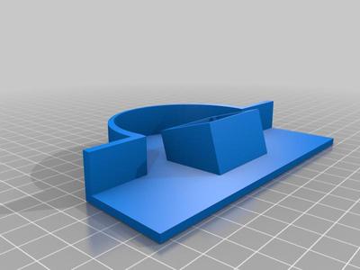 Fiber concrete cable entry / Eternit Kabeldurchführung