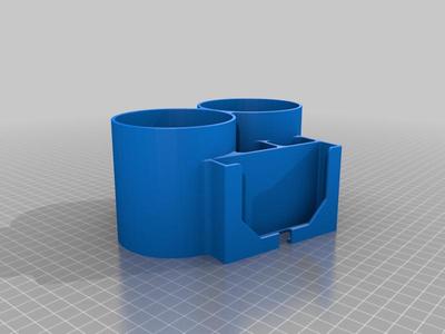 Getränkehalter VW T2 T2B Bulli für Aschenbecher mit Handyhalter