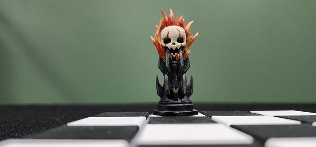 Skull Brazier (Black Rook)