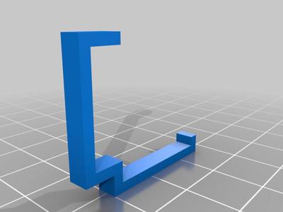 Mount for a 65% keyboard to a PEAQ 23.5" Monitor