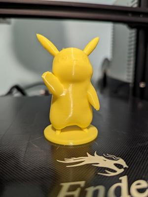 Pikachu with stand