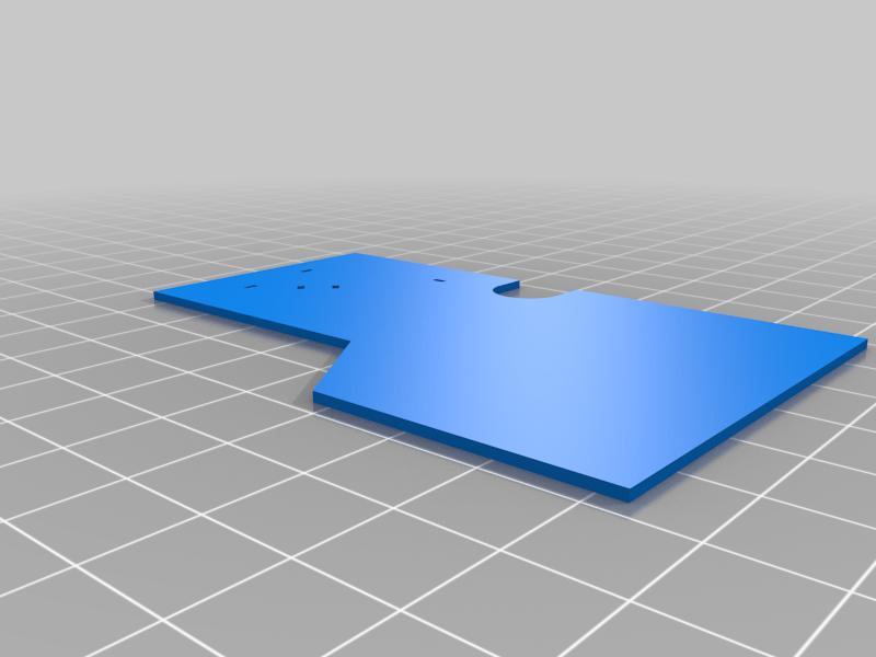 hobao 10sc rear mudguard