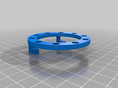 Magsafe compatible magnetic mount for Skadis pegboard
