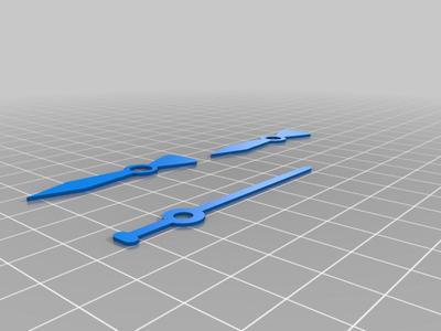 Hands for Altimeter clock