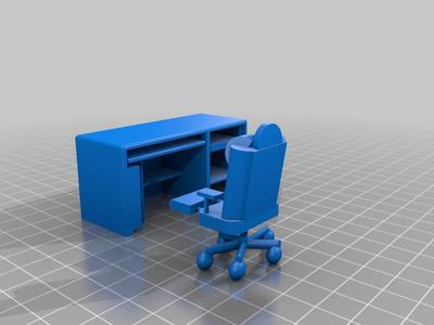 Desk And Chair