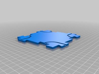 Railcar Puzzle Electric Car Playset Crossover Piece