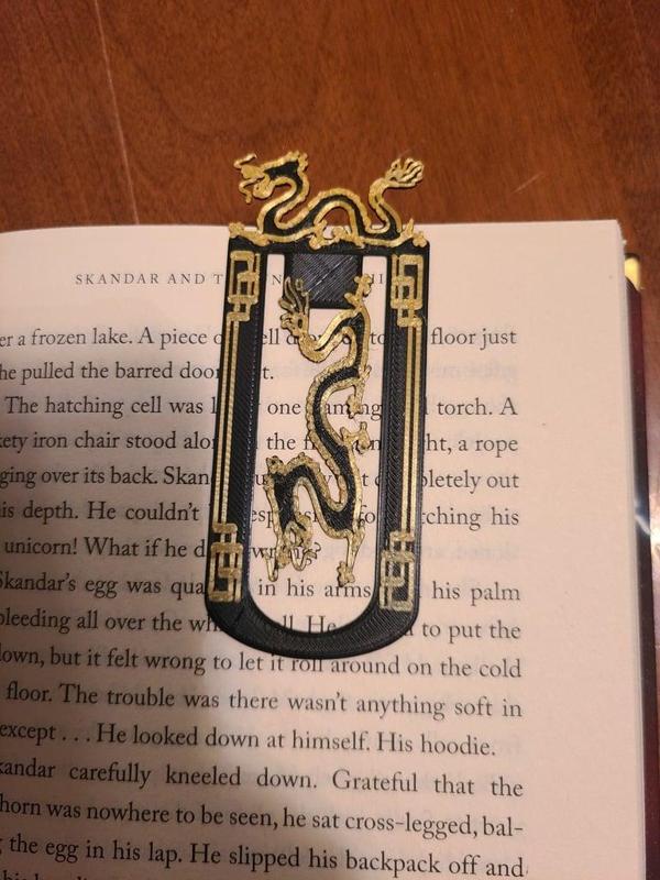 Double Dragon Bookmark