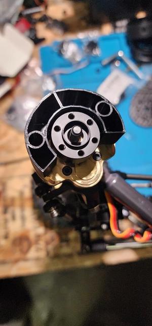 Rhino axle tungsten putty weight hanger